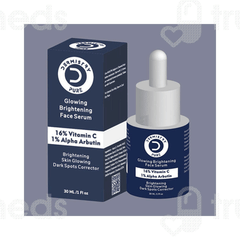 Dermistry Pure 16% Vitamin C 1% Alpha Arbutin Glowing Brightening Face Serum 30ml