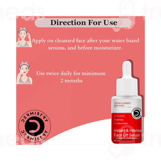 Dermistry Anti Ageing Lifting & Firming Instant & Intense Face Lift Serum 30ml
