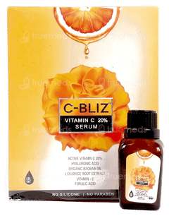 C Bliz Vitamin C 20% Serum 20Ml C Bliz Vitamin C 20% Serum 20Ml