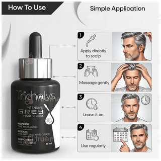 Tricholys Intensive Grey Hair Serum 30Ml