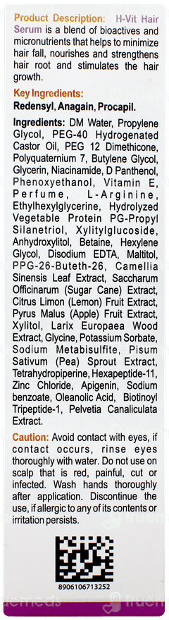H Vit Hair Serum 60ml