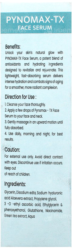 Pynomax Tx Face Serum 30Ml