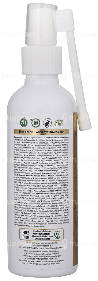Ayouth Veda Anti Hairfall Tonic 100ml