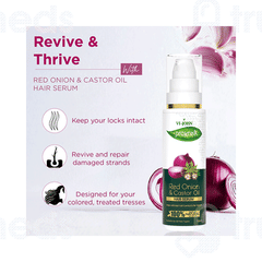 Vi John Prakritik Red Onion & Castor Oil Hair Serum 100ml