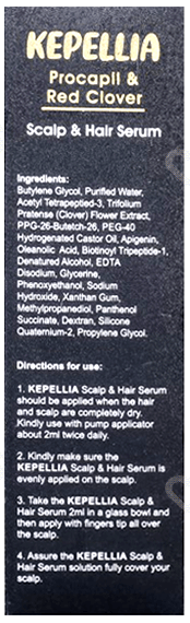 Kepellia Scalp & Hair Serum 60Ml