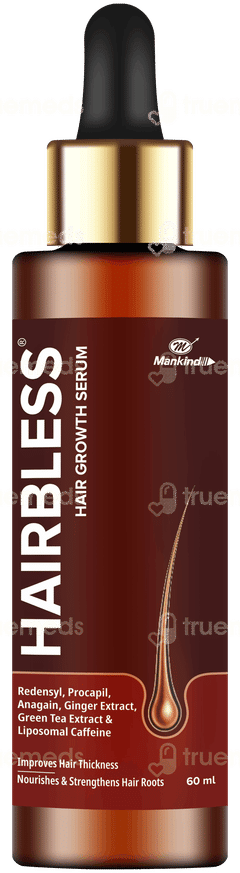 Hairbless Hair Growth Serum 60ml
