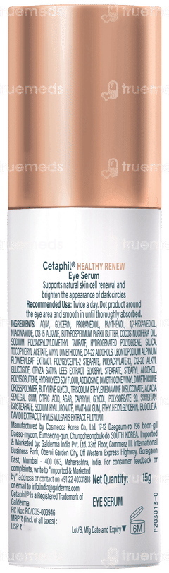 Cetaphil New Healthy Renew Eye Serum 15gm