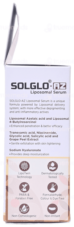 Solglo Az Liposomal Serum 30ml