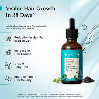 Pilgrim New & Improved Advanced Hair Growth Serum 50Ml