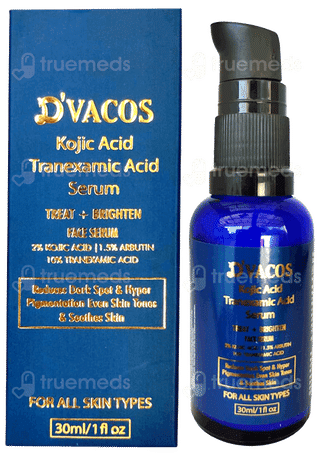 Dvacos Kojic Acid Tranexamic Acid Face Serum 30Ml