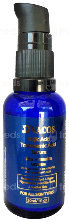 Dvacos Kojic Acid Tranexamic Acid Face Serum 30Ml