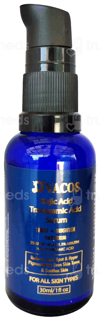 Dvacos Kojic Acid Tranexamic Acid Face Serum 30Ml