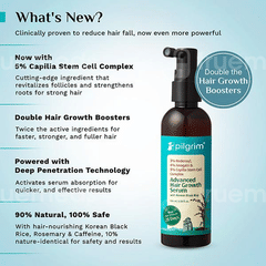 Pilgrim New & Improved Advanced Hair Growth Serum 100Ml