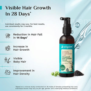 Pilgrim New & Improved Advanced Hair Growth Serum 100Ml
