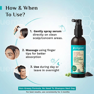 Pilgrim New & Improved Advanced Hair Growth Serum 100Ml