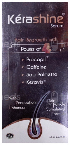 Kerashine Hair Regrowth With Power Of 4 Serum 60Ml