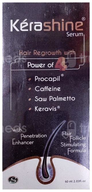 Kerashine Hair Regrowth With Power Of 4 Serum 60Ml