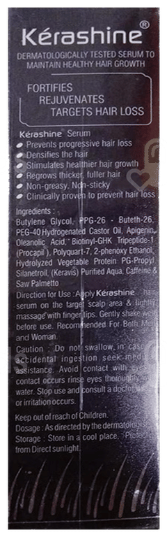 Kerashine Hair Regrowth With Power Of 4 Serum 60Ml