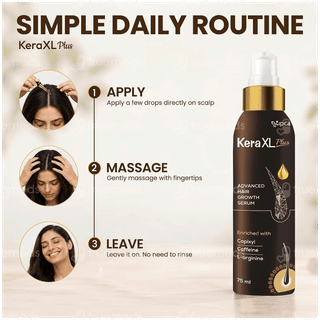 Kera Xl Plus Advanced Hair Growth Serum 75Ml