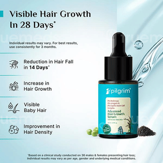 Pilgrim New & Improved Advanced Hair Growth Serum 30Ml