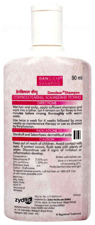 Danclear Shampoo 90ml