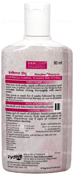 Danclear Shampoo 90Ml Danclear Shampoo 90Ml