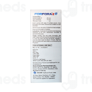 Forfora Z Shampoo With Conditioner 75ml