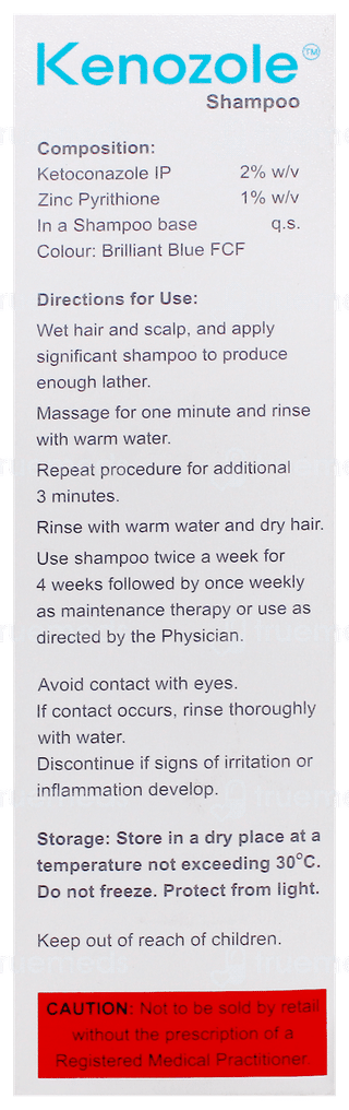 Kenozole Shampoo 60Ml