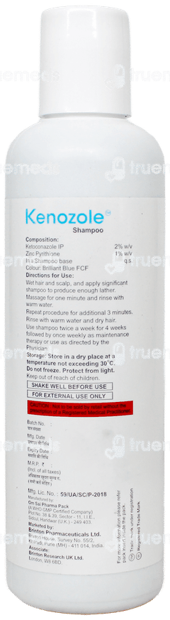 Kenozole Shampoo 60Ml Kenozole Shampoo 60Ml