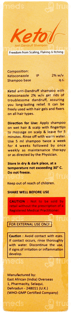 Ketol Shampoo 100ml
