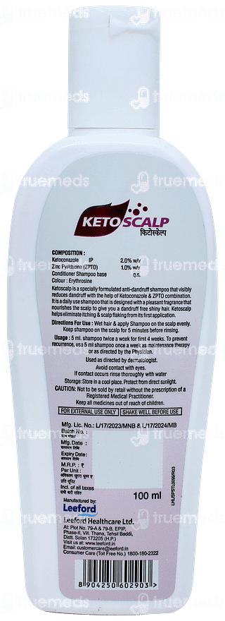 Ketoscalp Shampoo 100ml