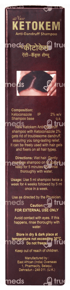 Ketokem New Anti Dandruff Shampoo 110ml
