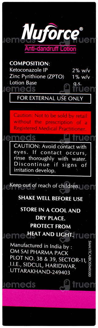 Nuforce Anti Dandruff Lotion 50ml