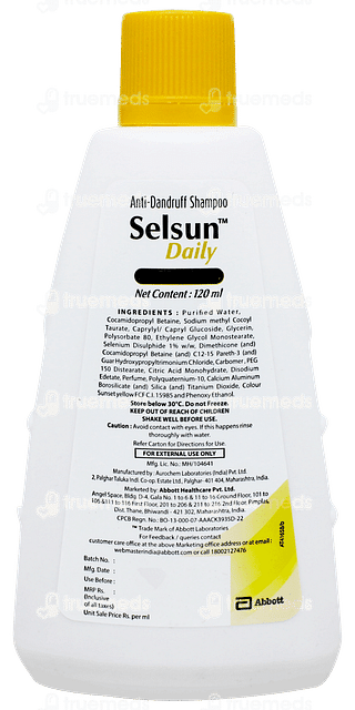 Selsun Daily Shampoo 120ml