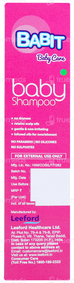 Babit Baby Shampoo 100ml