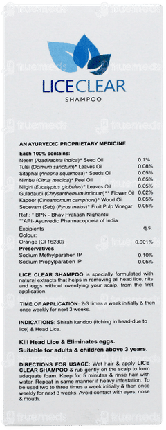 Lice Clear Shampoo 50ml