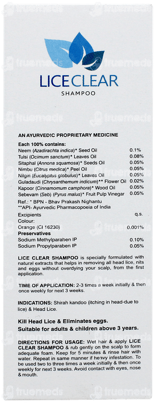 Lice Clear Shampoo 50ml