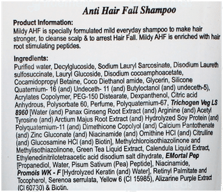 Mildy Ahf Shampoo 100Ml
