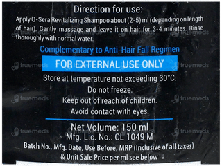 Q Sera Revitalizing Shampoo 150Ml