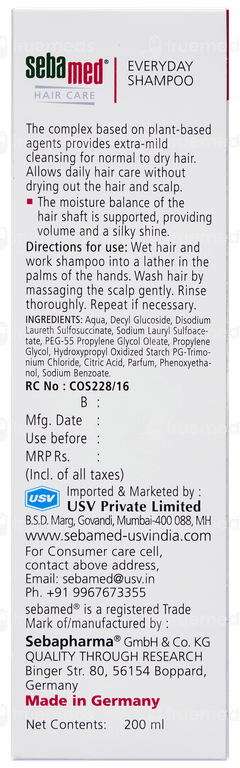 Sebamed Everyday Shampoo 200ml