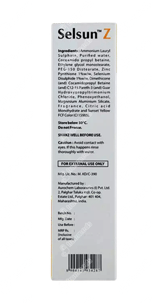 Selsun Z Shampoo 120ml
