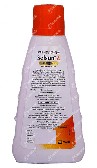 Selsun Z Shampoo 60 ML