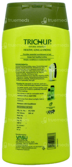 Trichup Healthy Long And Strong Shampoo 200Ml Trichup Healthy Long And Strong Shampoo 200Ml