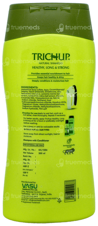 Trichup Healthy Long And Strong Shampoo 200Ml