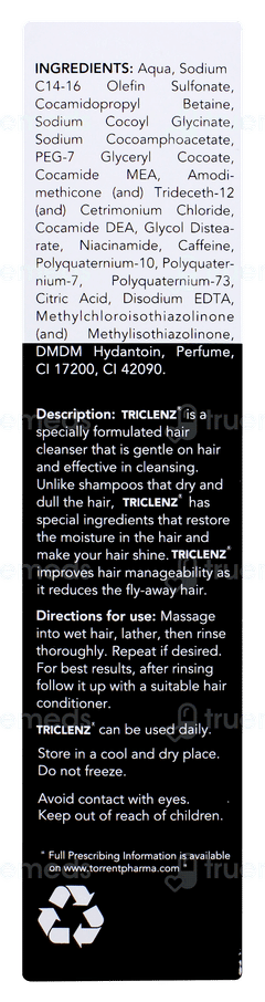 Triclenz Hair Cleanser 250ml