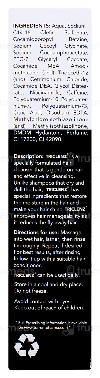 Triclenz Hair Cleanser 250ml