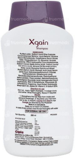 Xgain Shampoo 200ml