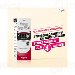 Ketocip 2% Shampoo 100ml