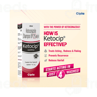 Ketocip 2% Shampoo 100ml