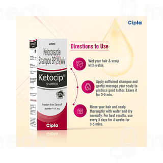 Ketocip 2% Shampoo 100ml